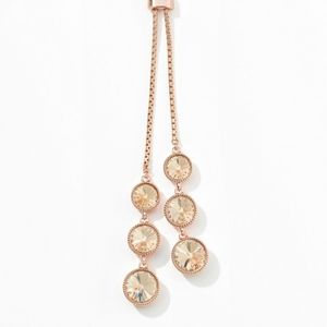 Touchstone Rose Gold Swing By Necklace
